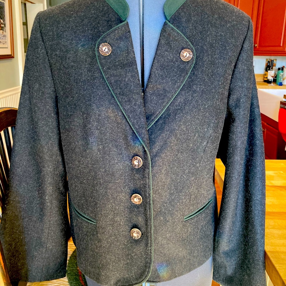 Lodenfrey Boiled Wool Austrian Jacket